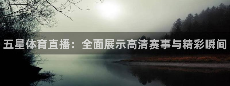劲爆直播体育：五星体育直播：全面展示高清赛事与精彩瞬间